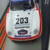Scalemodz Porsche 961 elölnézet Rothmans matrica LeMans