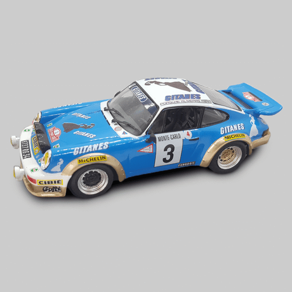 Scalemodz Porsche 911 Gitanes matrica Monte Carlo Rally