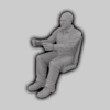 Scalemodz 3D nyomtatott sofőr figura
