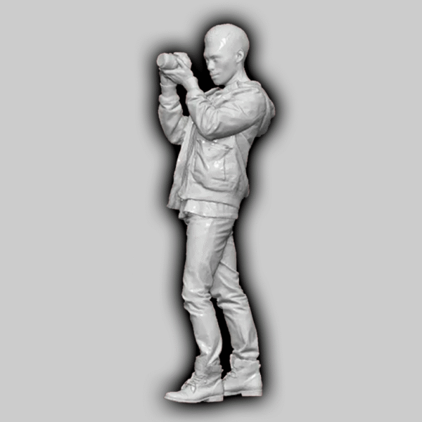 Scalemodz 3D nyomtatott Fotós figura