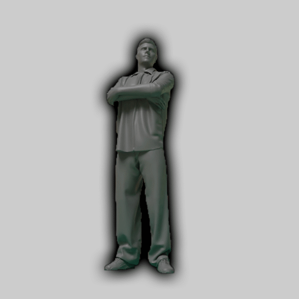 Scalemodz 3D nyomtatott néző figura