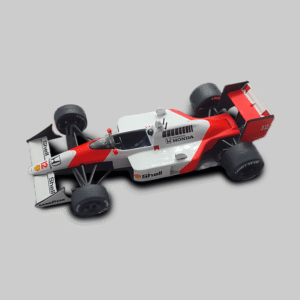 Scalemodz modellautó Formula1 Mclaren MP4 versenyautó csíkos maitricákkal