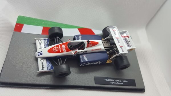 Scalemodz Toleman TG184 felülnézet vizes matrica