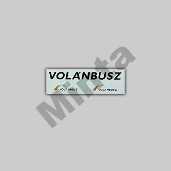 Scalemodz fém modell teherautó Volánbusz vizes matrica