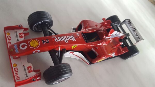 Scalemodz Ferrari F2002 marlboro matrica 1/24 felülnézet