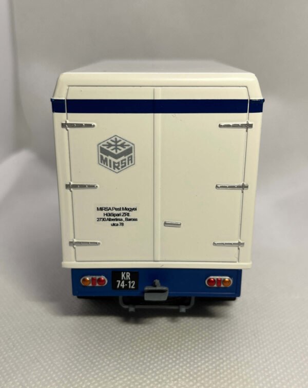 Scalemodz_csepel_truck_mirsa_decal_diecast_model_4 Scalemodz fém modell teherautó Csepel d452 Mirsa vizes matrica hátulnézet