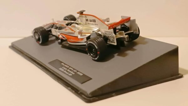 Scalemodz McLaren MP4-23 2008 vizes matrica hátulnézet