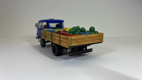 Scalemodz fém modellautó Robur LO3000 rendszám vizes matrica