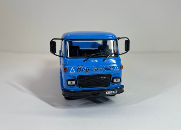 Scalemodz fém modell teherautó Avia A31 Boy Szolgálat vizes matrica elölnézet