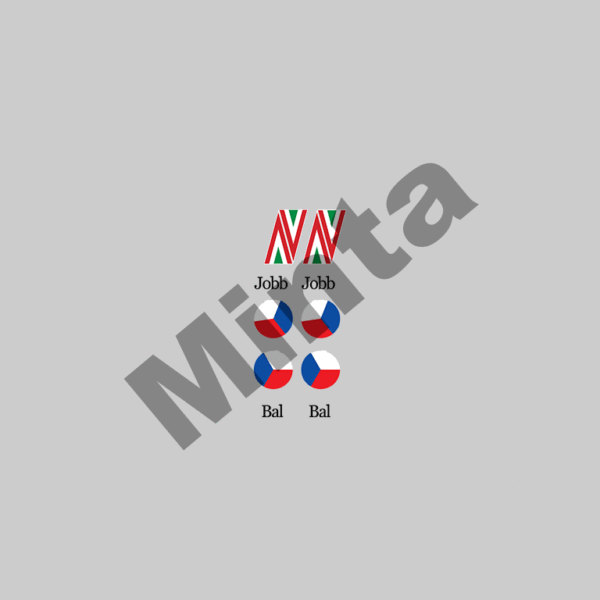 Scalemodz fém modell teherautó Cseh Magyar katonai vizes matrica