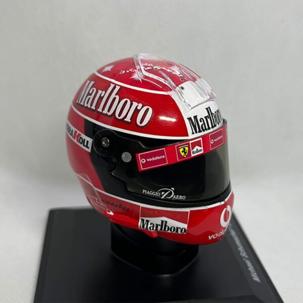 Scalemodz Ferrari 2002 Michael Schumacher sisak marlboro matrica 1/5 elölnézet