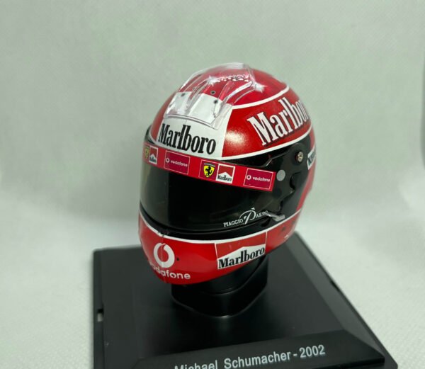 Scalemodz Ferrari 2002 Michael Schumacher sisak marlboro matrica 1/5 elölnézet