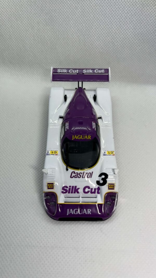 Scalemodz Jaguar XJR12 Silk Cut vizes matrica felülnézet