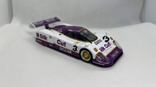 Scalemodz Jaguar XJR12 Silk Cut vizes matrica oldalnézet