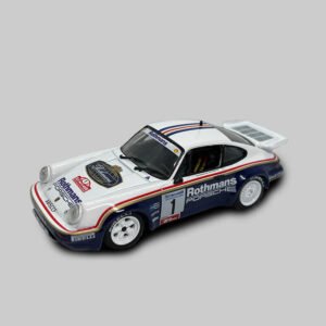 Scalemodz fém modellautó Porsche 911 SC RS oldalnézet Rothmans matrica