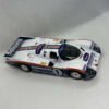 Scalemodz fém modellautó Porsche 962 LeMans oldalnézet Rothmans vizes matrica