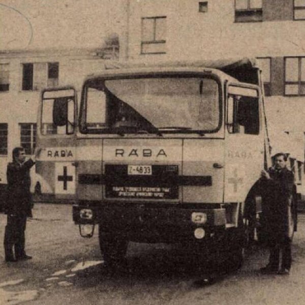 Scalemodz fém modell teherautó Rába K19 vizes matrica elölnézet