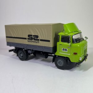 Scalemodz fém modell teherautó IFA L60 Szövaut vizes matrica elölnézet