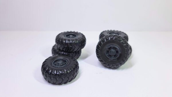 Scalemodz 3D nyomtatott KRAZ 255 256 terepes kerékszett