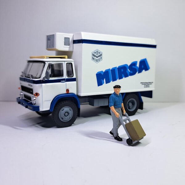 Scalemodz 3D nyomtatott Fuvaros Figura Festett