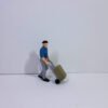 Scalemodz 3D nyomtatott Fuvaros Figura Festett