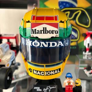 Scalemodz Senna lego sisak vizes matrica