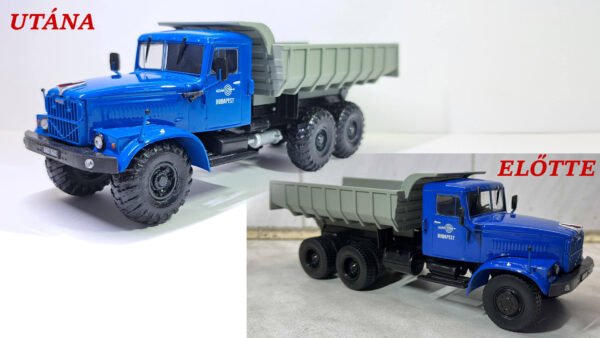 Scalemodz 3D nyomtatott KRAZ 255 256 terepes kerékszett