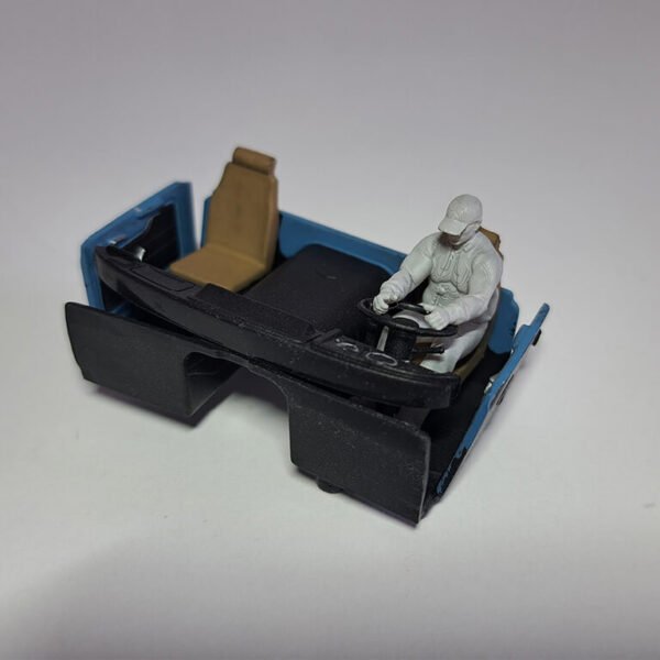 Scalemodz 3D nyomtatott Sofőr Figura Festettlen
