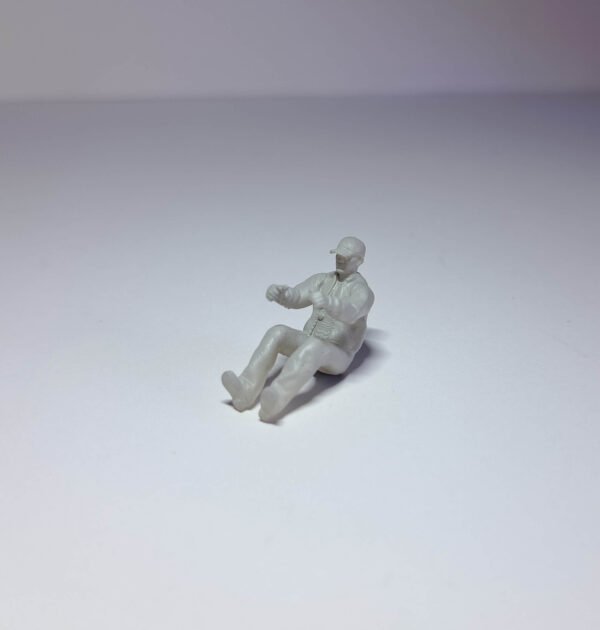 Scalemodz 3D nyomtatott Sofőr Figura Festettlen