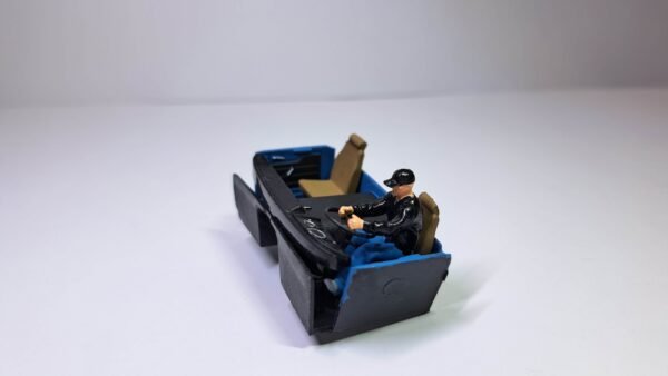 Scalemodz 3D nyomtatott Sofőr Figura Festett IFA ban