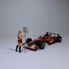 Scalemodz 3D nyomtatott Grid Girl Figura Festett