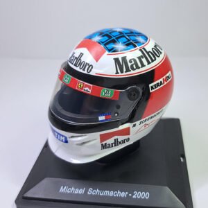 Scalemodz Ferrari 2000 Michael Schumacher sisak vizes matrica 1/5 elölnézet